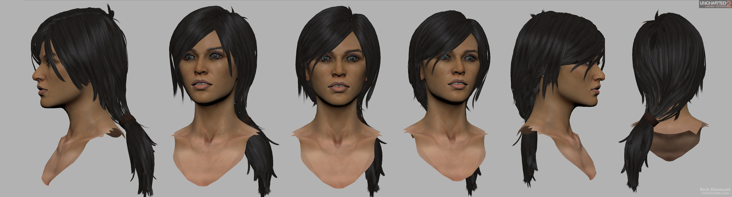 HairTechnique Polycount