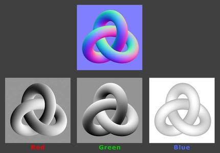 Inverted colors in normal — polycount