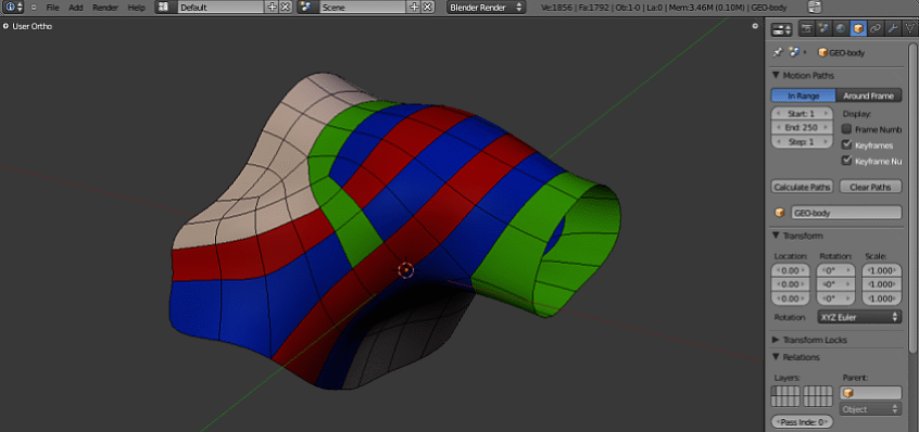 ShoulderTopology - polycount