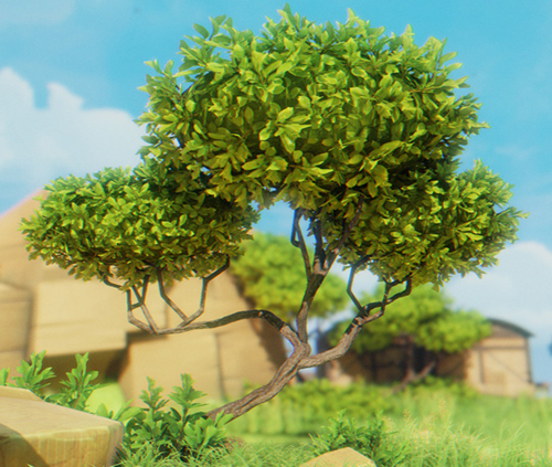 Foliage Polycount