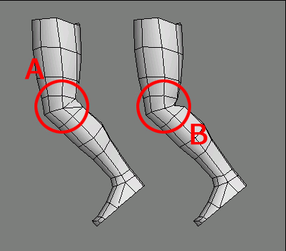 Limb Topology - polycount