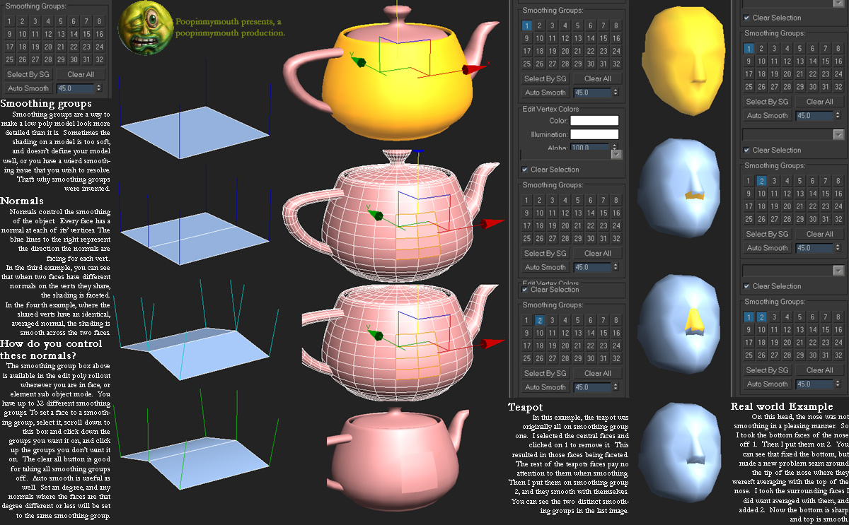 Smoothing Groups - polycount