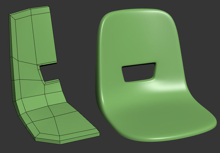 Subdivision Surface Modeling - Polycount